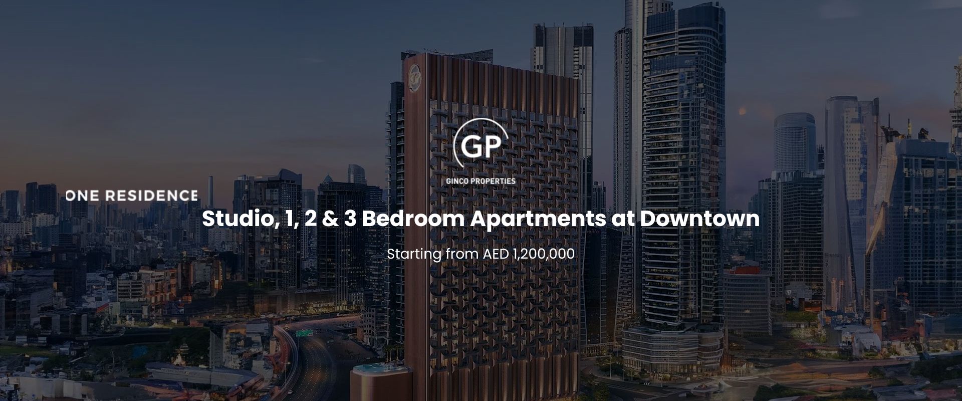 One Residence at Downtown Dubai – Ginco Properties