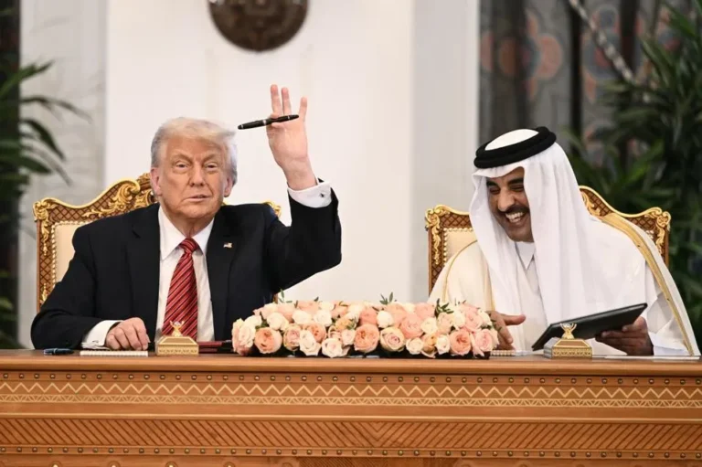 Donald Trump meets with the Saudi King, highlighting key updates from his Gulf tour, including economic initiatives