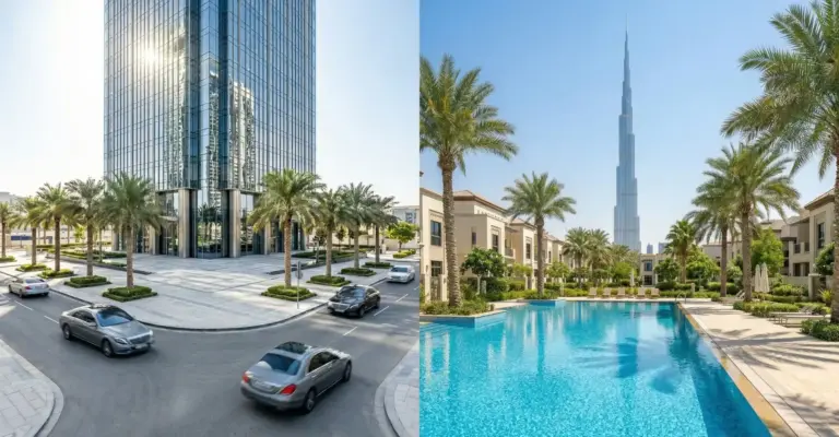 Commercial vs Residential Property Investments in Dubai